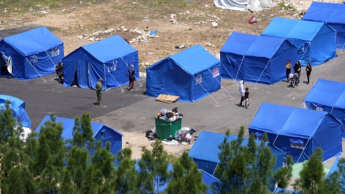 Lebanon Opens Beirut Seafront Tent Camp as Israeli Strikes Displace Over One Million
