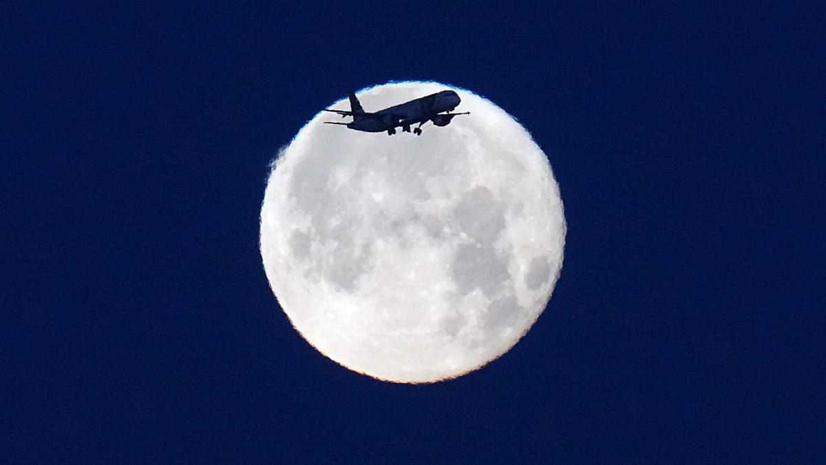 Lisbon's Strawberry Moon Draws Crowds to Tagus River Viewpoints