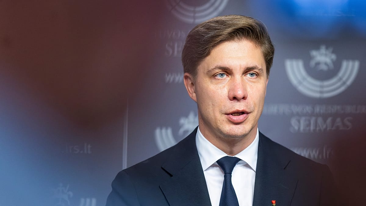 Lithuania's Seimas Approves Mindaugas Sinkevičius as New Prime Minister