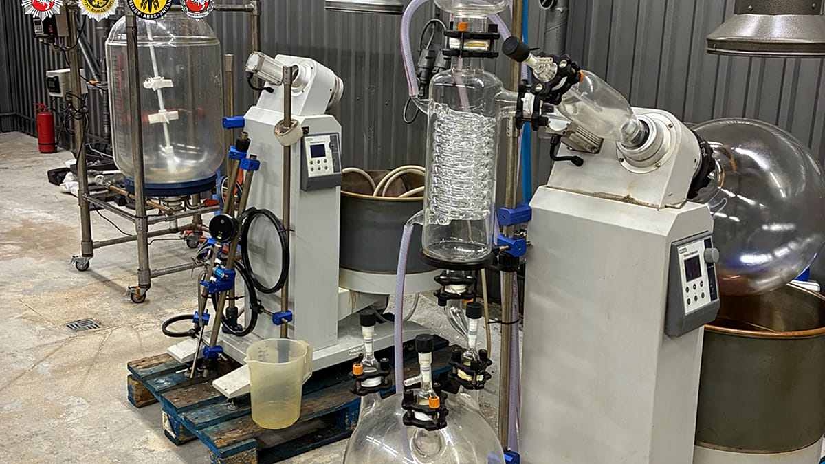 Lithuanian police dismantle major synthetic drugs lab near Vilnius