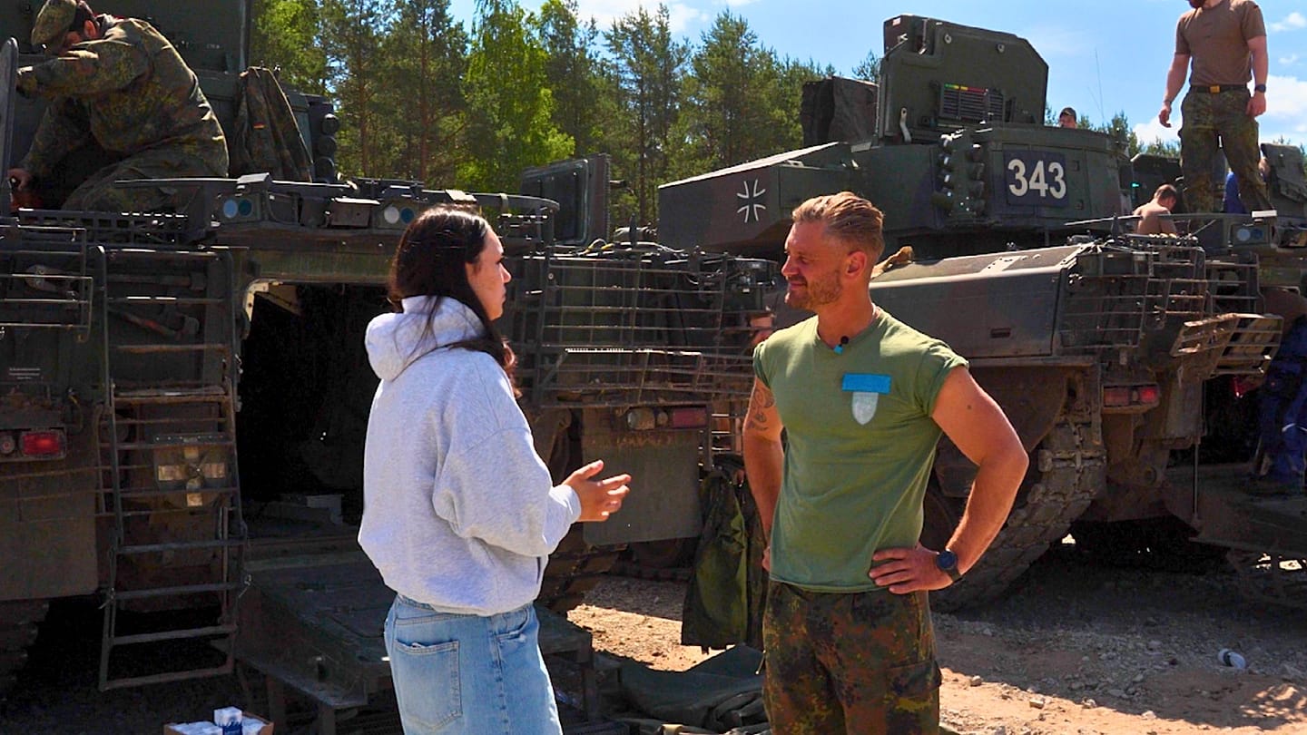 Lithuanian Schoolgirl Wins Bundeswehr Tank Ride in NATO Essay Contest