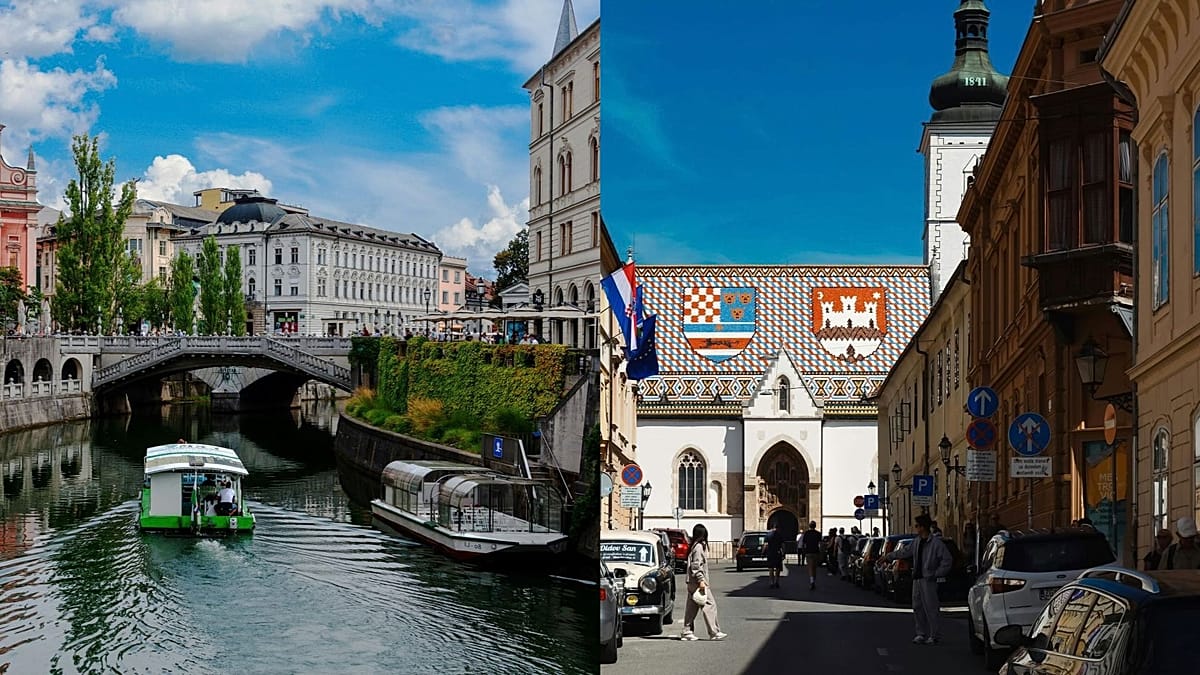 Ljubljana vs Zagreb: Which Central European capital deserves your next city break?
