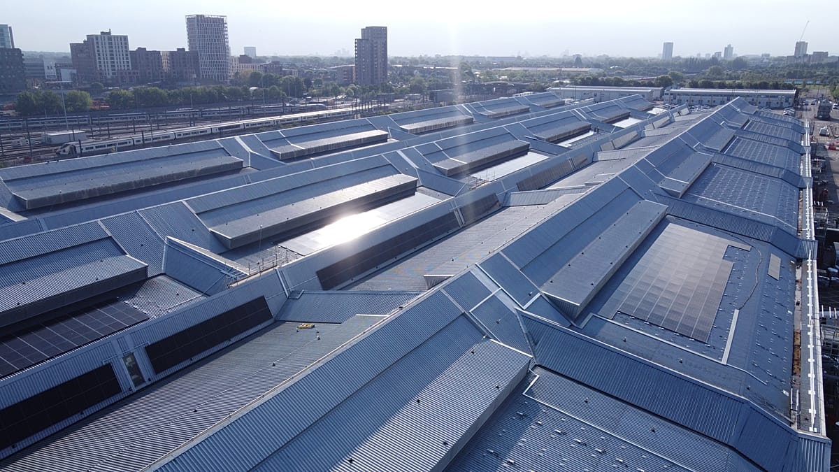 London's New Spitalfields Market powers up with city's largest rooftop solar array