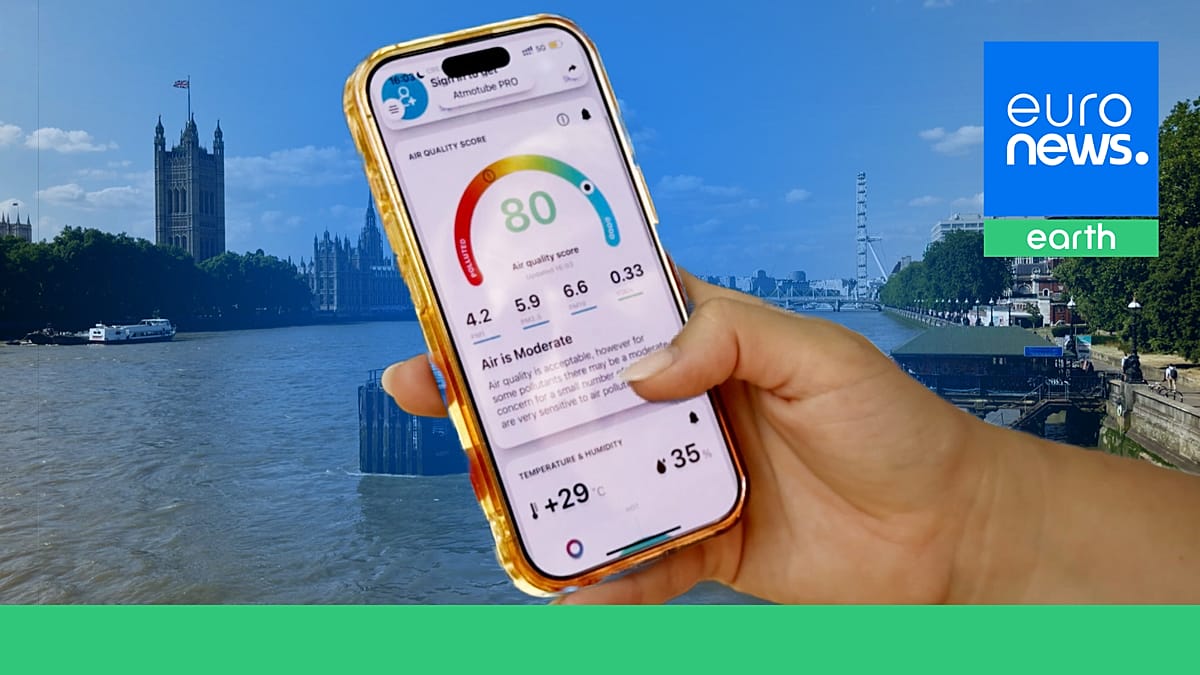 London's pocket sensors put real-time air quality data in residents' hands