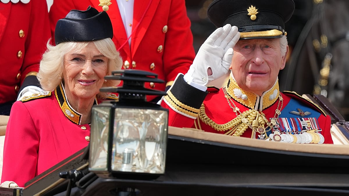 London’s Trooping the Colour Draws Crowds and Anti-Monarchy Protests