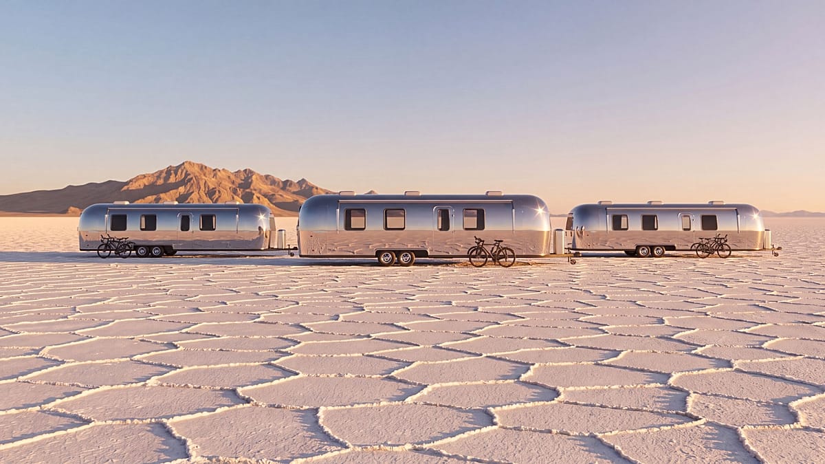 Luxury Airstream camp to debut on Bolivia's Salar de Uyuni in 2027