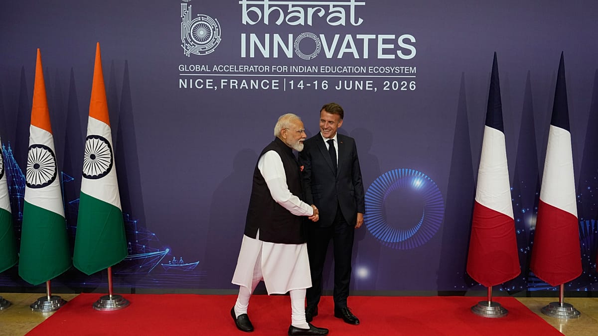 Macron and Modi Open Indian Tech Showcase in Nice to Boost Innovation Ties