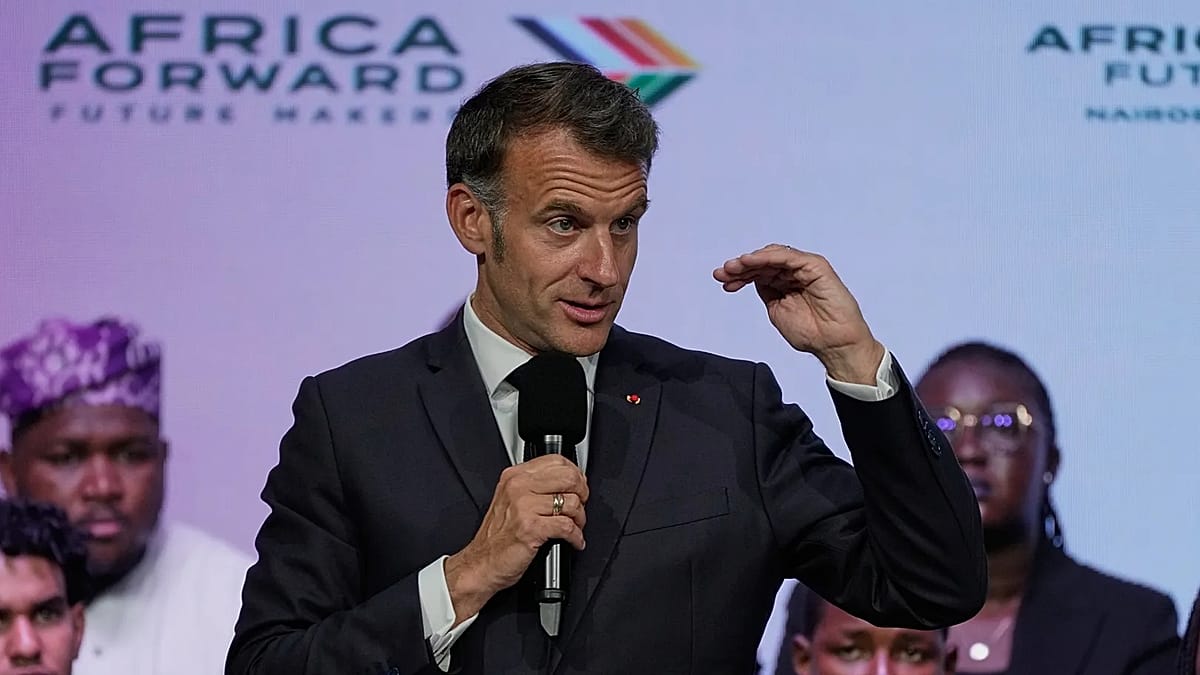 Macron Defends Europe's Role in Africa, Calls for Investment Over Aid