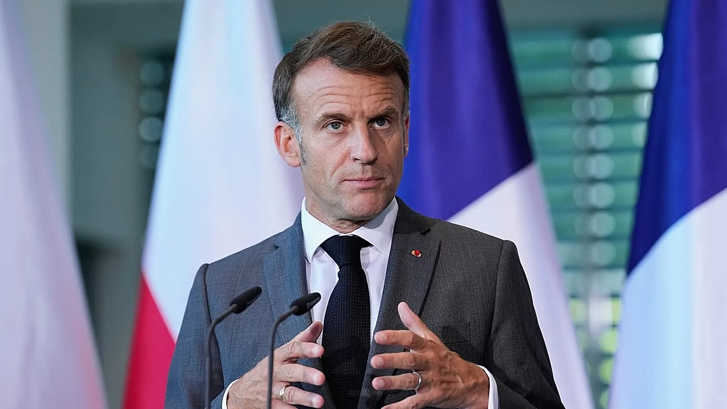 Macron: French Navy Intercepted Russian Shadow Fleet Tanker Off Sicily