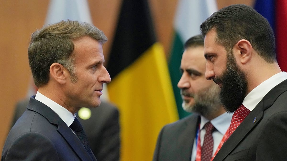 Macron Makes First Western European Leader Visit to Post-Assad Syria