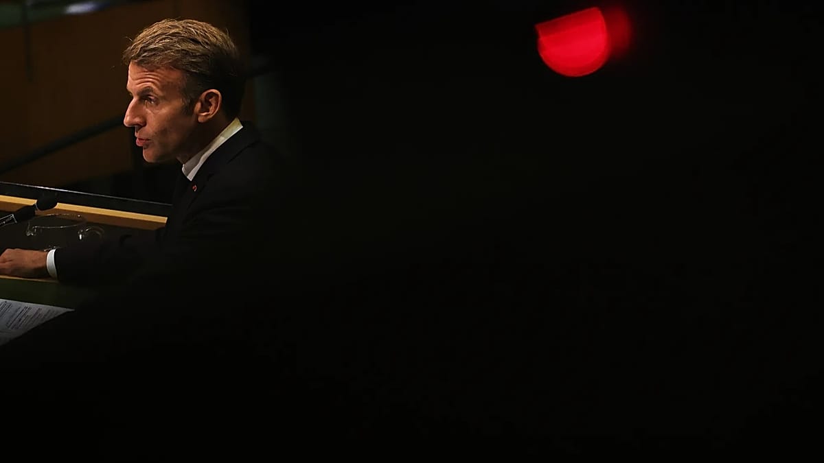 Macron rejects claim CIA warned France of Russian drone threat
