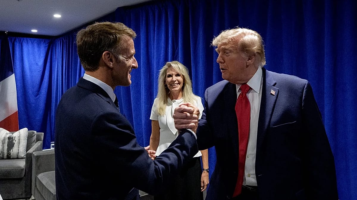 Macron reports constructive talks with Trump on Red Sea and Ukraine