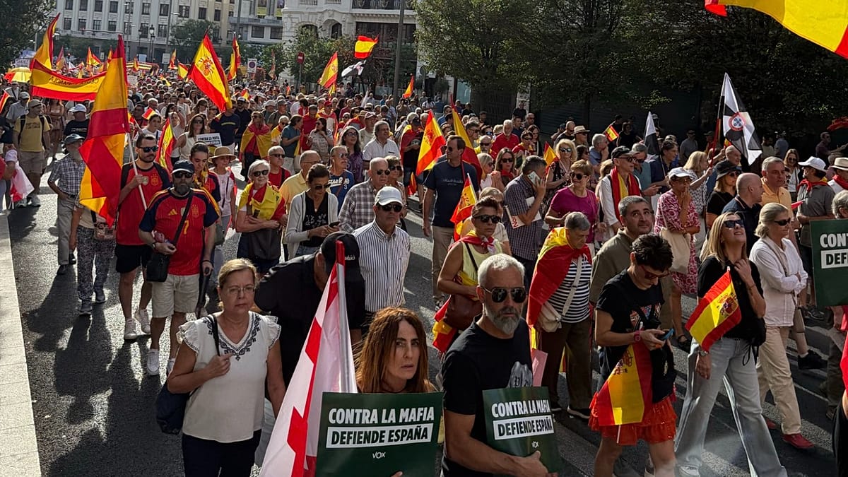 Madrid protest demands election as Ceuta migrant standoff drags on