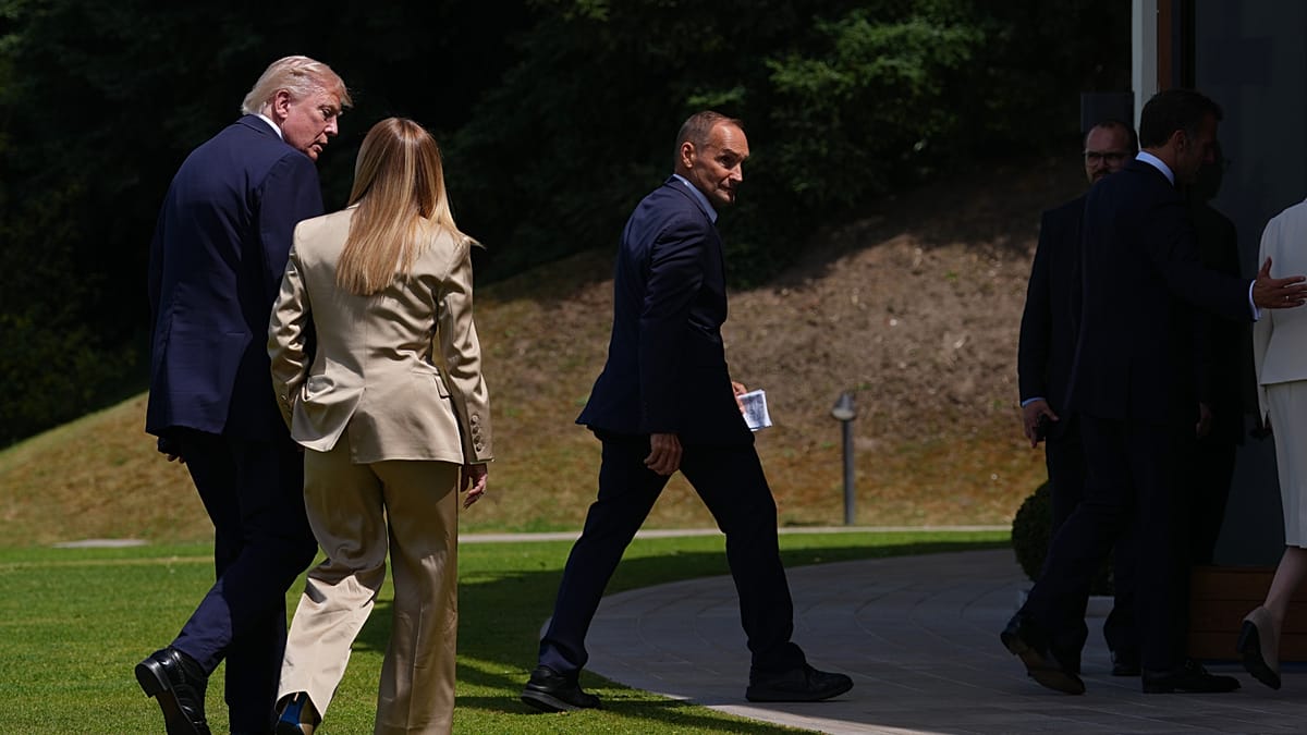 Meloni and Trump Patch Up Rift at G7 in Évian After Weeks of Tension