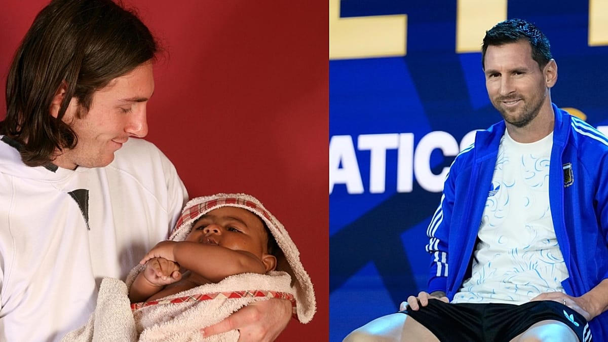 Messi Calls Viral Photo with Baby Yamal 'Crazy' Before World Cup Final