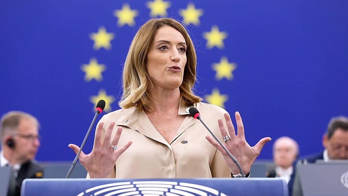 Metsola's third-term bid unsettles Socialists in European Parliament