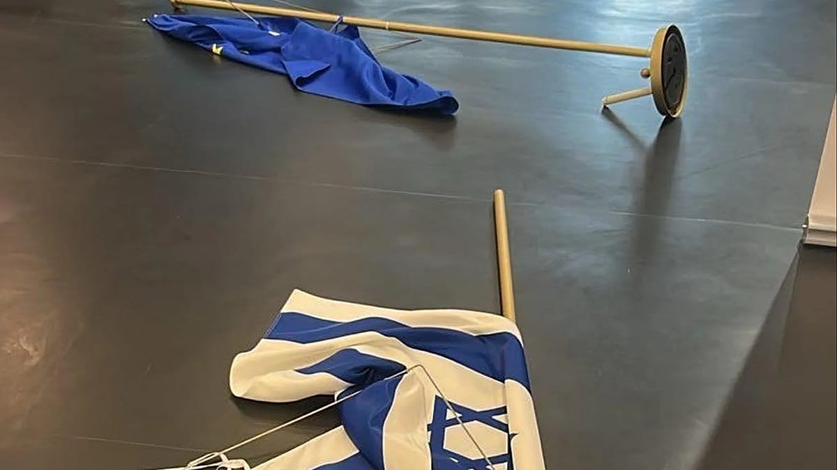 Metsola vows action after MEP removes Israeli flag at Strasbourg exhibit