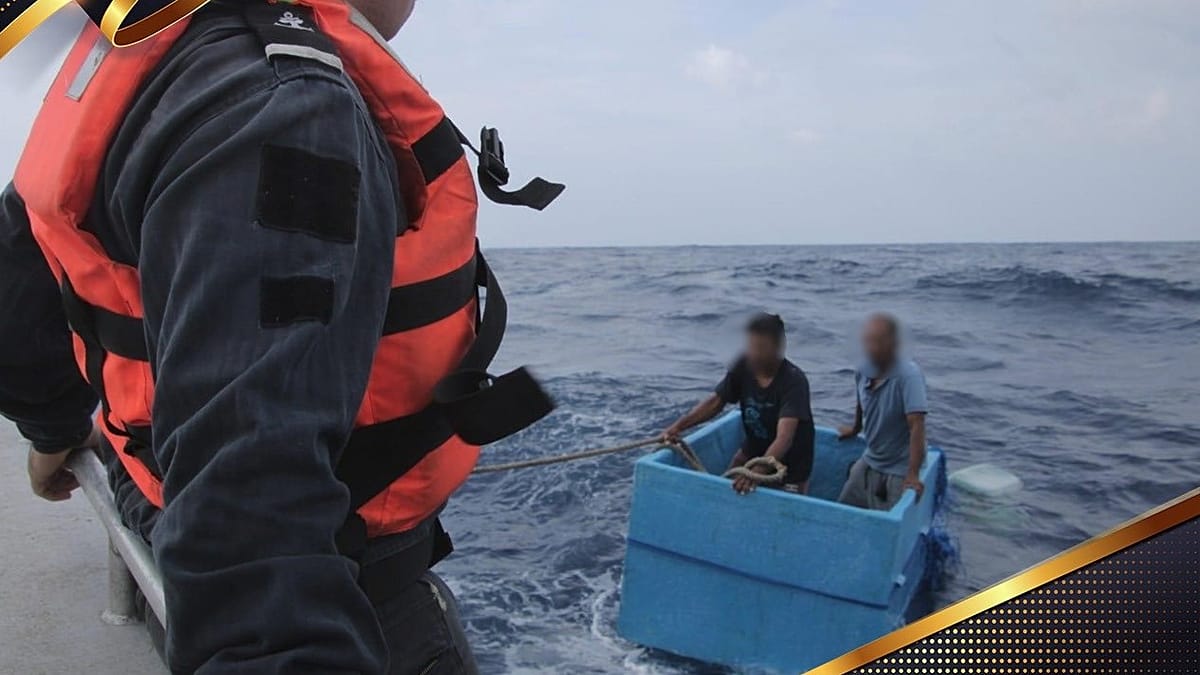 Mexico rescues 15 Cuban migrants, including minors, after days adrift