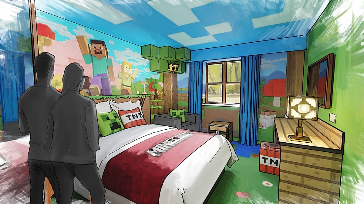 Minecraft-themed hotel to open near London in 2027
