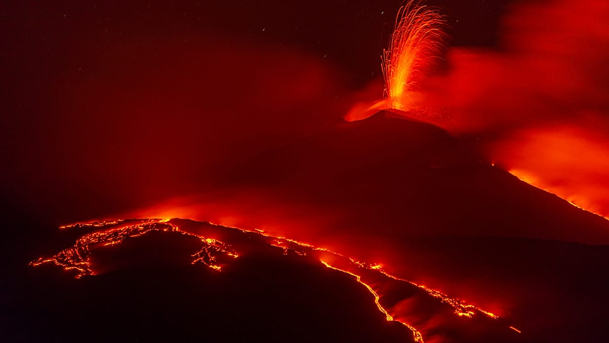 Mount Etna's eruptions: ash, lava, and fertile soil