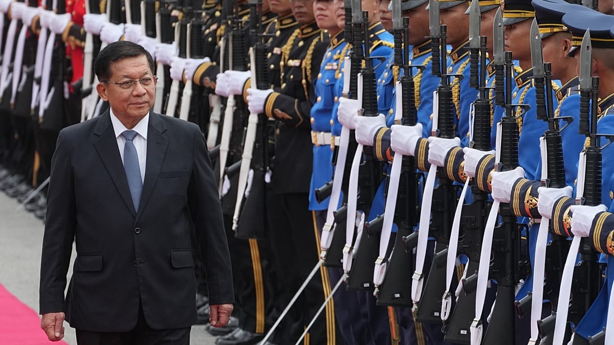 Myanmar's Min Aung Hlaing seeks legitimacy with Bangkok visit