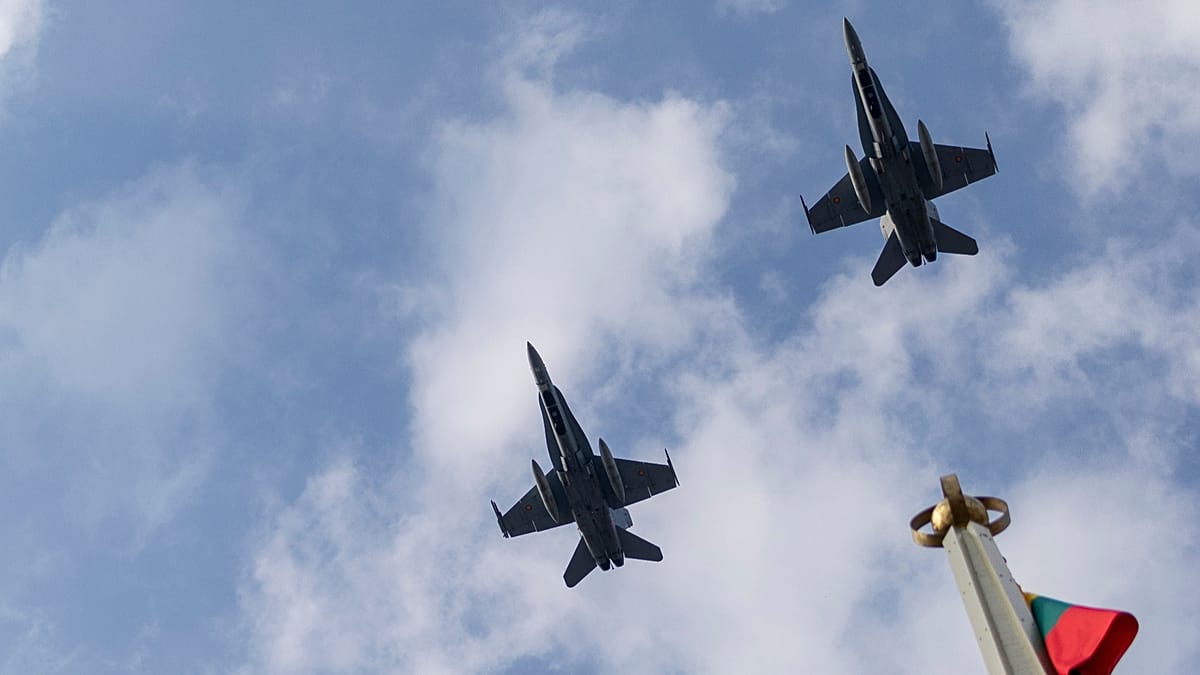 NATO intercepts drone over Lithuania as eastern border tensions rise