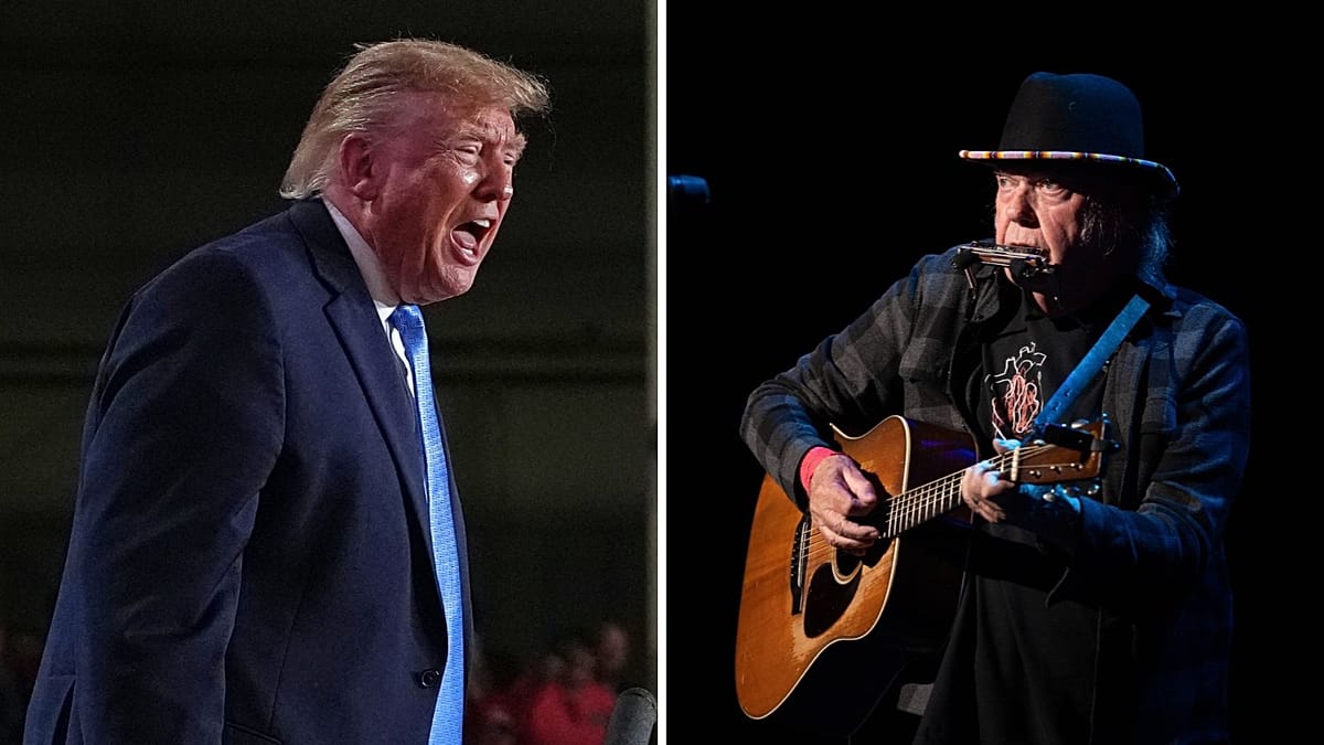 Neil Young sues Trump committee again over 'Rockin' in the Free World'