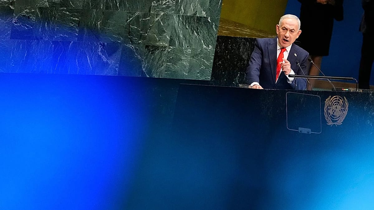 Netanyahu's UN address draws walkout, protests and arrests in New York