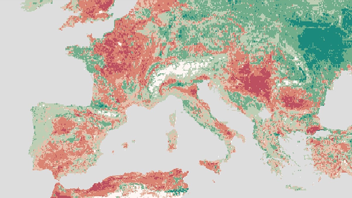 New Index Maps How Climate Change Will Reshape Europe's Farmland by 2100