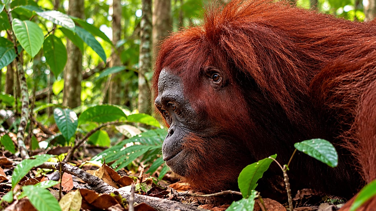 Nine orangutans return to Borneo forest after wildfire rescue