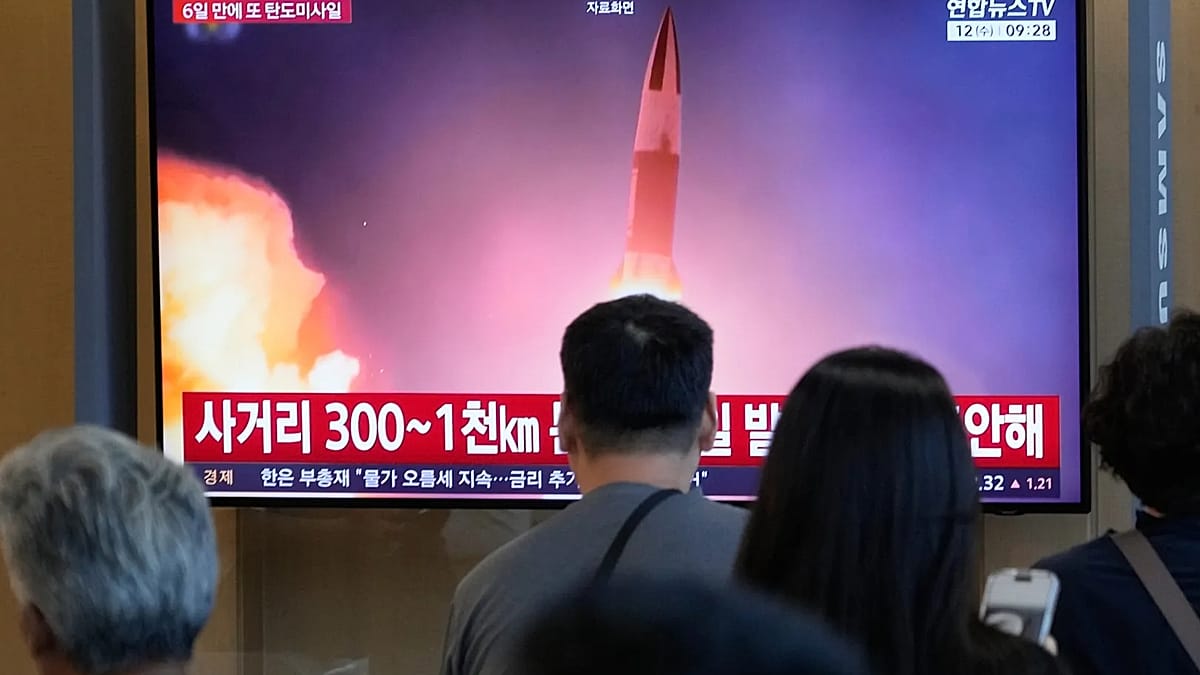 North Korea launches second missile in a week ahead of US-South Korea drills