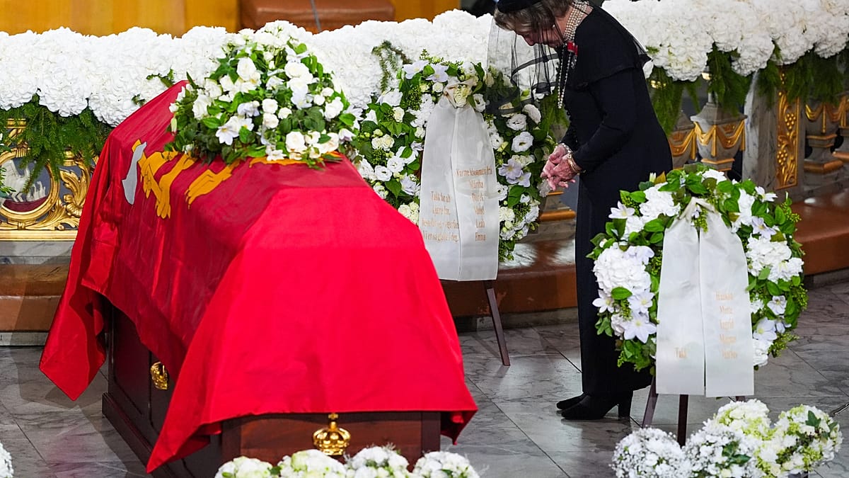 Norway bids farewell to King Harald V as Oslo mourns