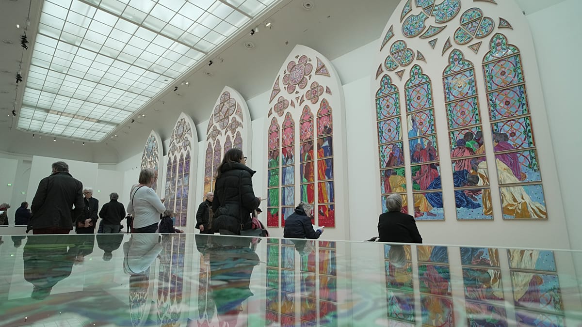 Notre-Dame's New Stained Glass by Claire Tabouret Set for December Unveiling