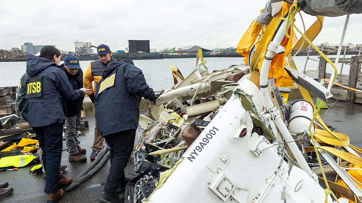 NTSB Confirms Bird Strike Caused Fatal Helicopter Crash That Killed Siemens Spain CEO and Family