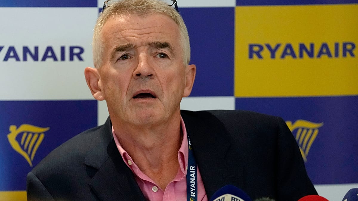 O'Leary warns of record 20% airfare surge across Europe in 2027