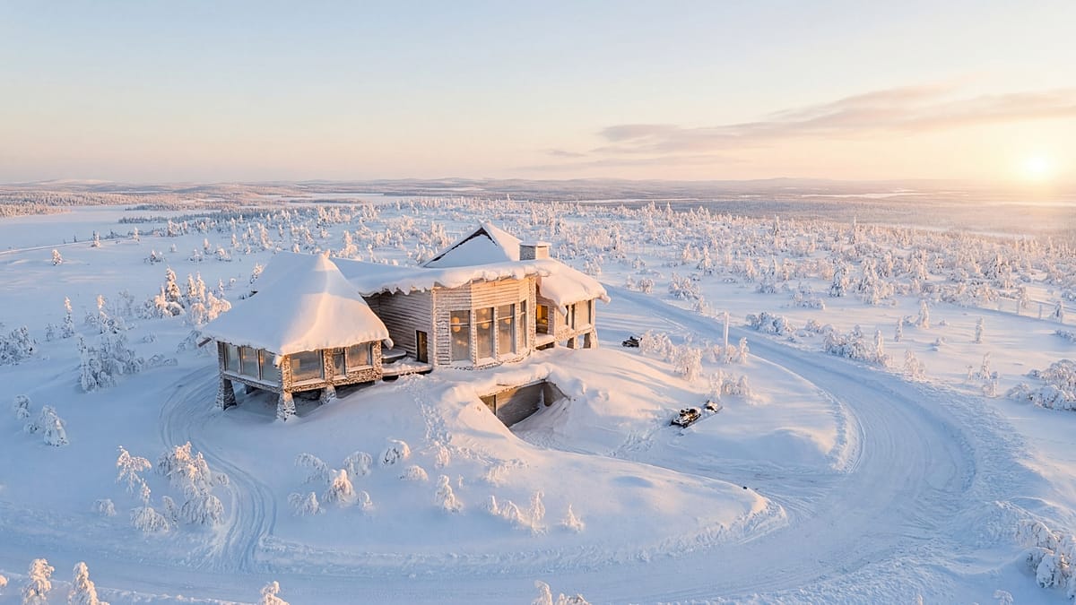Octola III: An Invitation-Only Arctic Ultra-Luxury Retreat Opens in Finnish Lapland