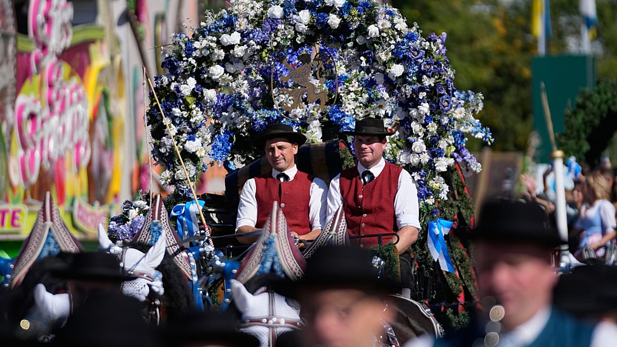 Oktoberfest 2026 opens in Munich with new mayor tapping first keg