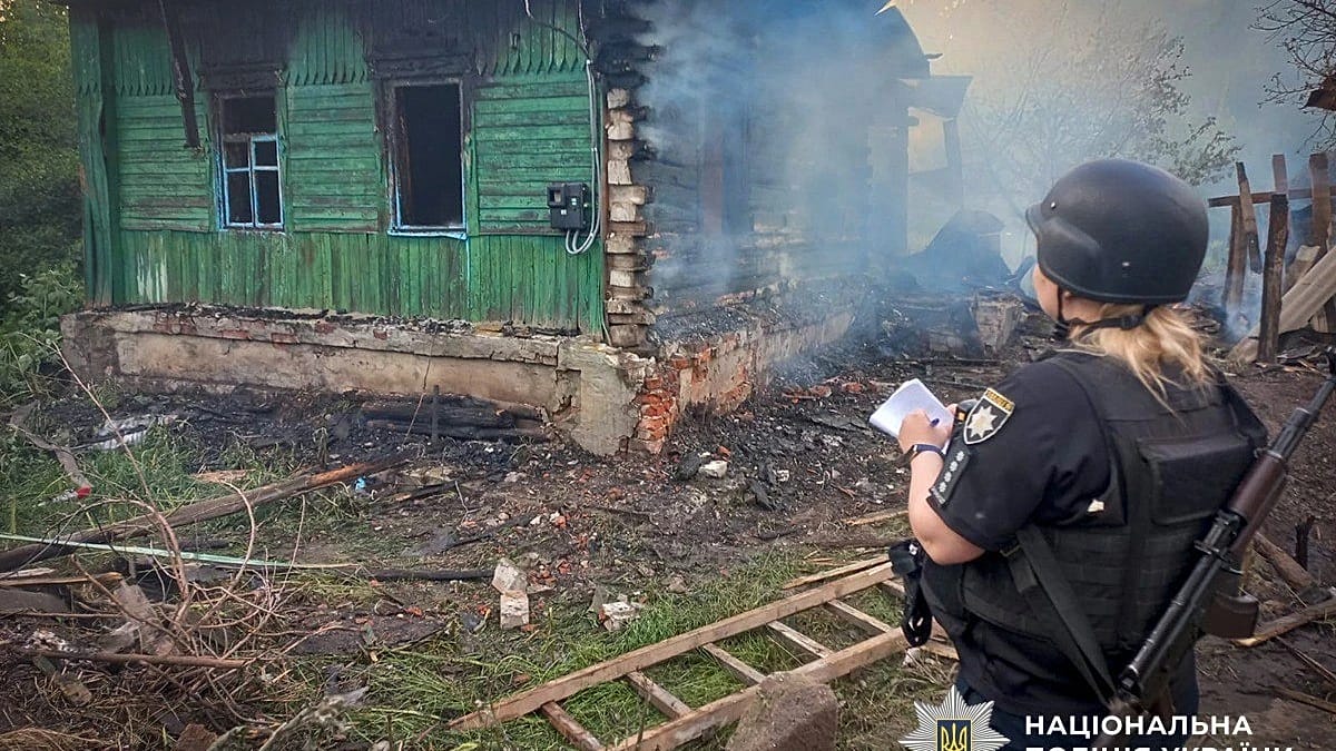 Overnight Russian Strikes Kill Two in Sumy as Ukraine Hits Chemical Plant Deep Inside Russia