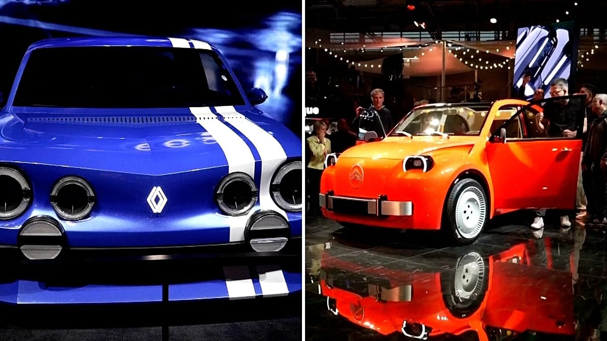 Paris Motor Show: Renault and Citroën electrify their classic icons