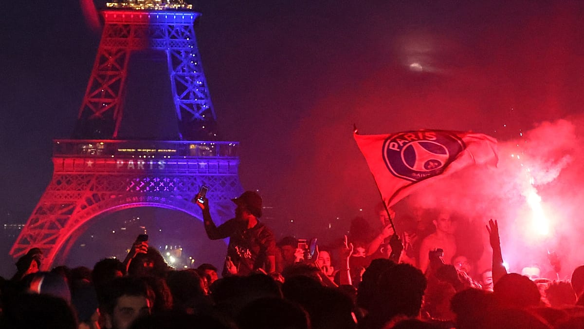 Paris Police Detain Dozens After PSG Champions League Victory Turns Violent