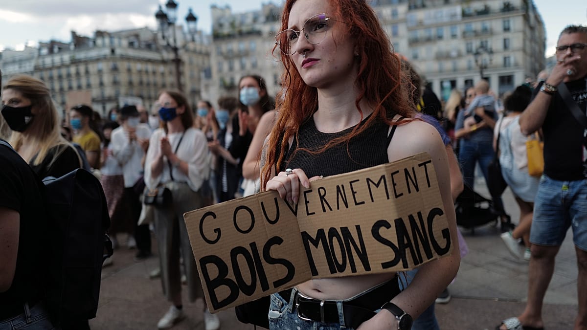 Paris rally targets France's proposed sexual violence law