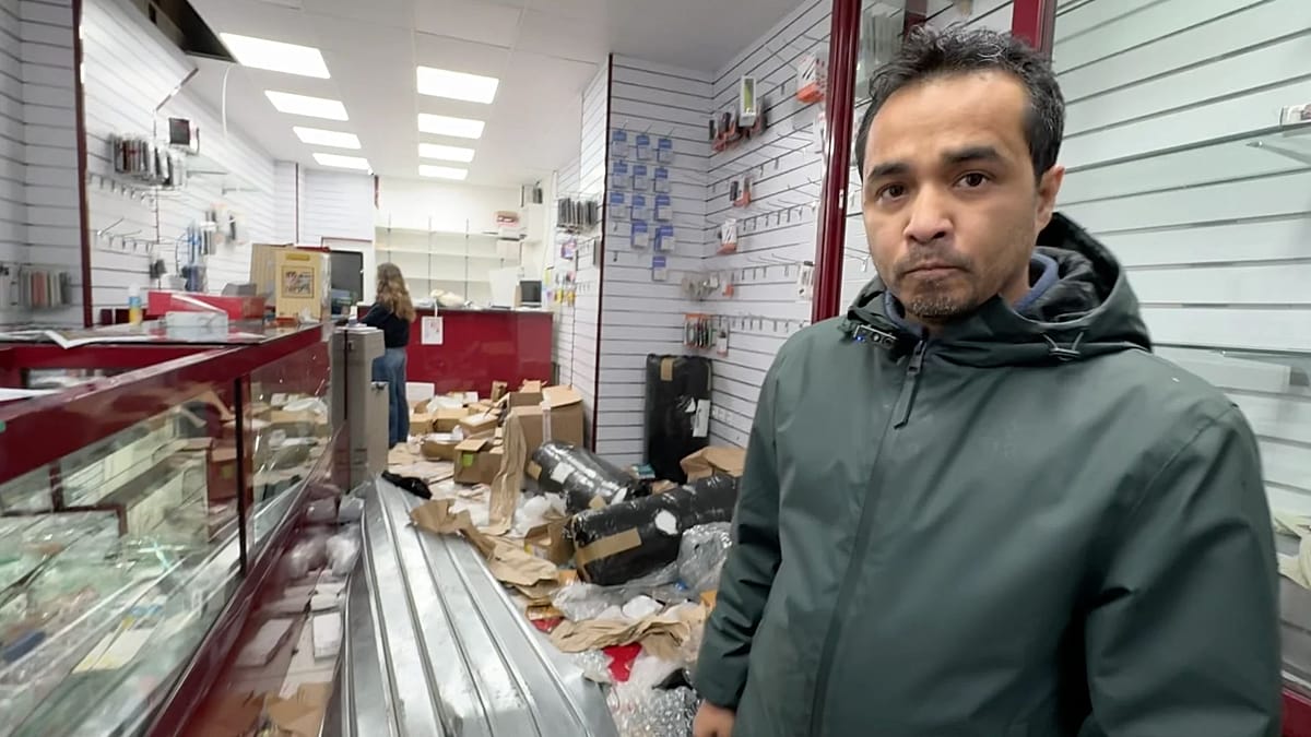 Paris shop owner loses decade of work in weekend looting