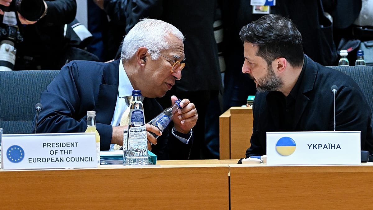 Peace talks and EU budget collide as Ukraine funding gap widens
