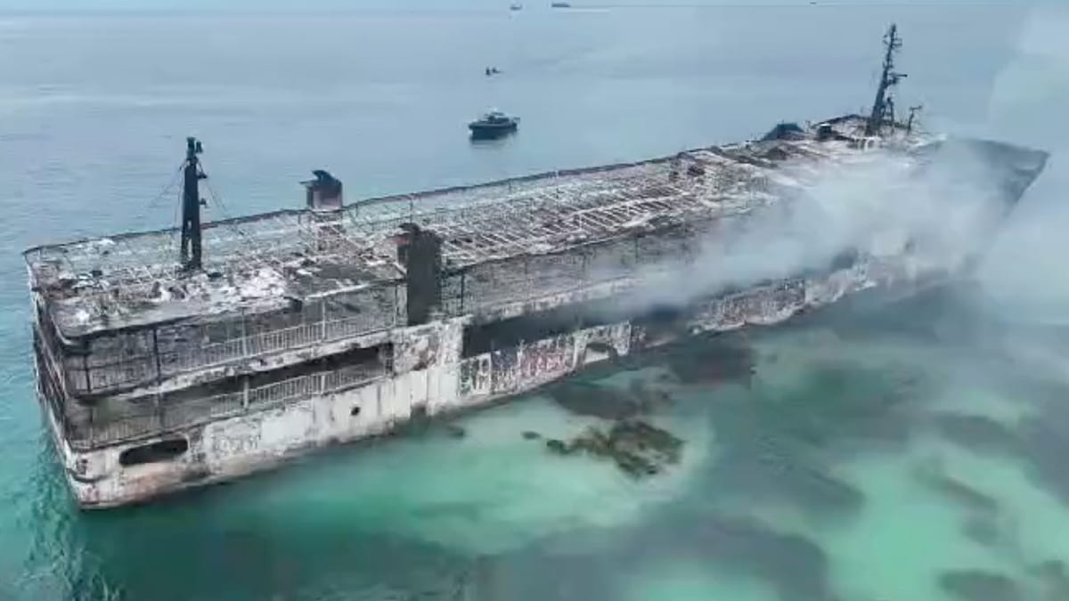 Philippines ferry fire kills five, leaves 86 missing near Coron