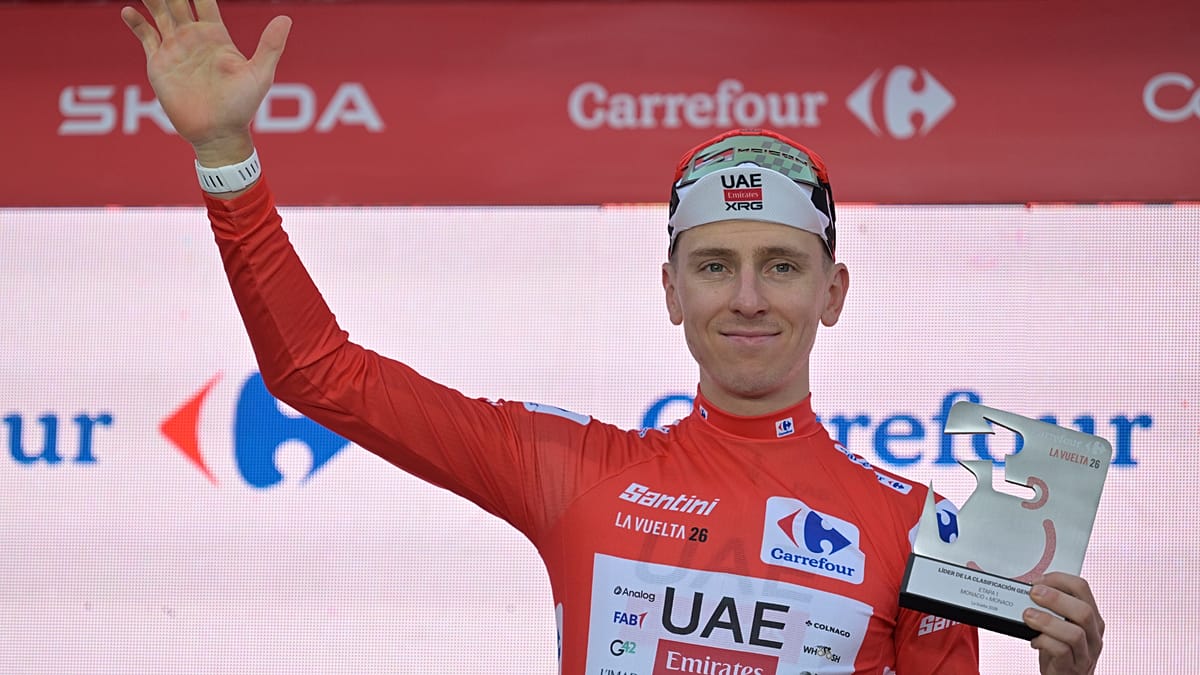 Pogačar crashes out of Vuelta lead with shoulder injury