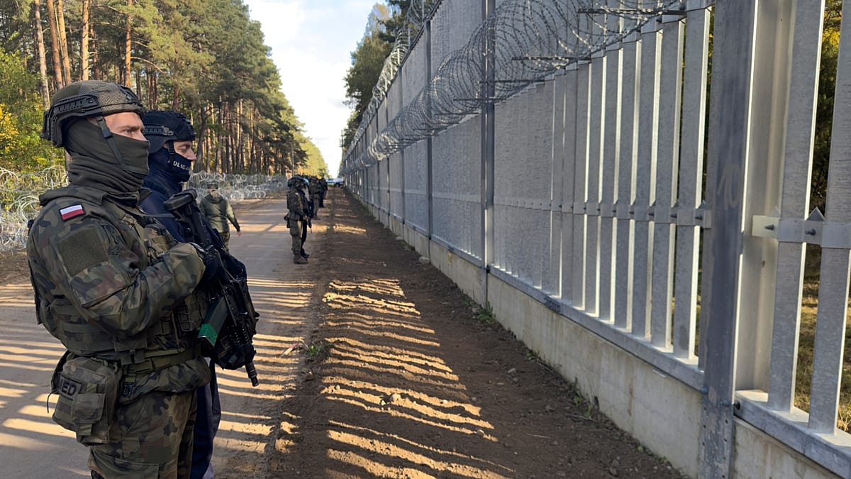Poland Reports 96% Drop in Illegal Border Crossings from Belarus