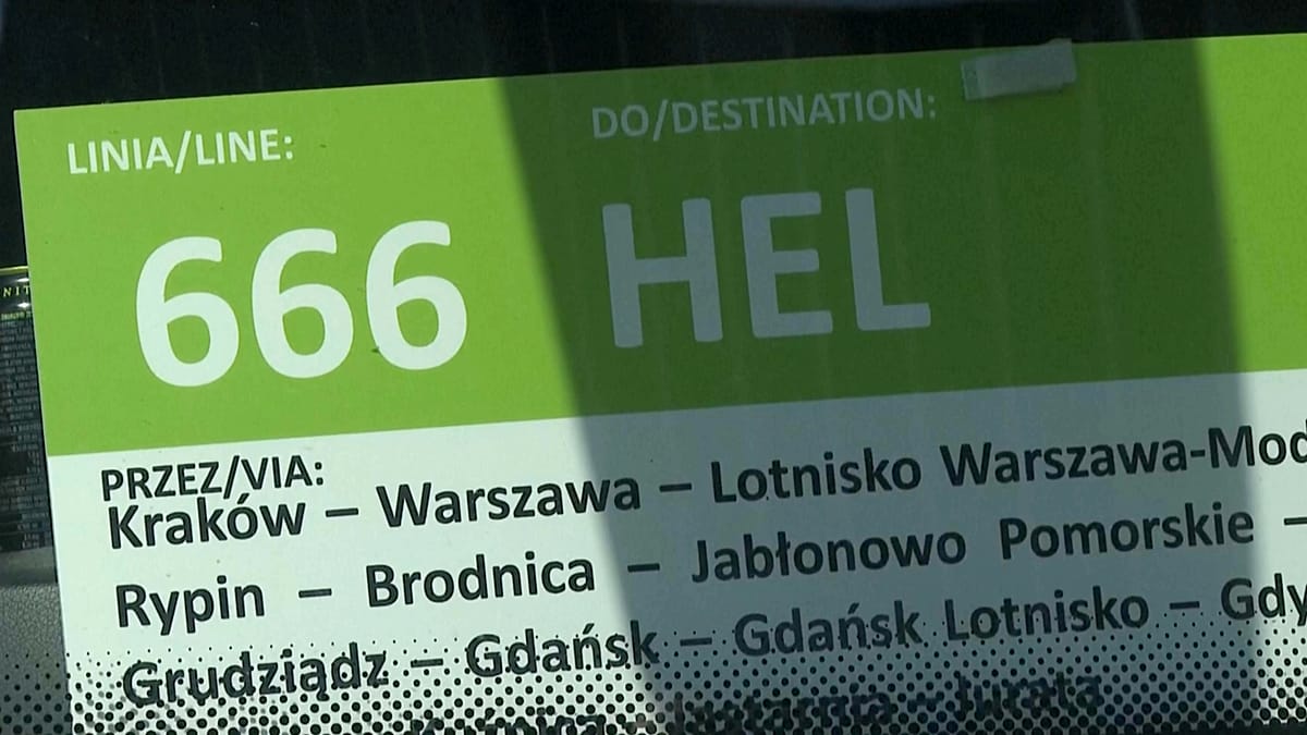 Poland's Bus Route 666 to Hel Returns After Satanism Controversy