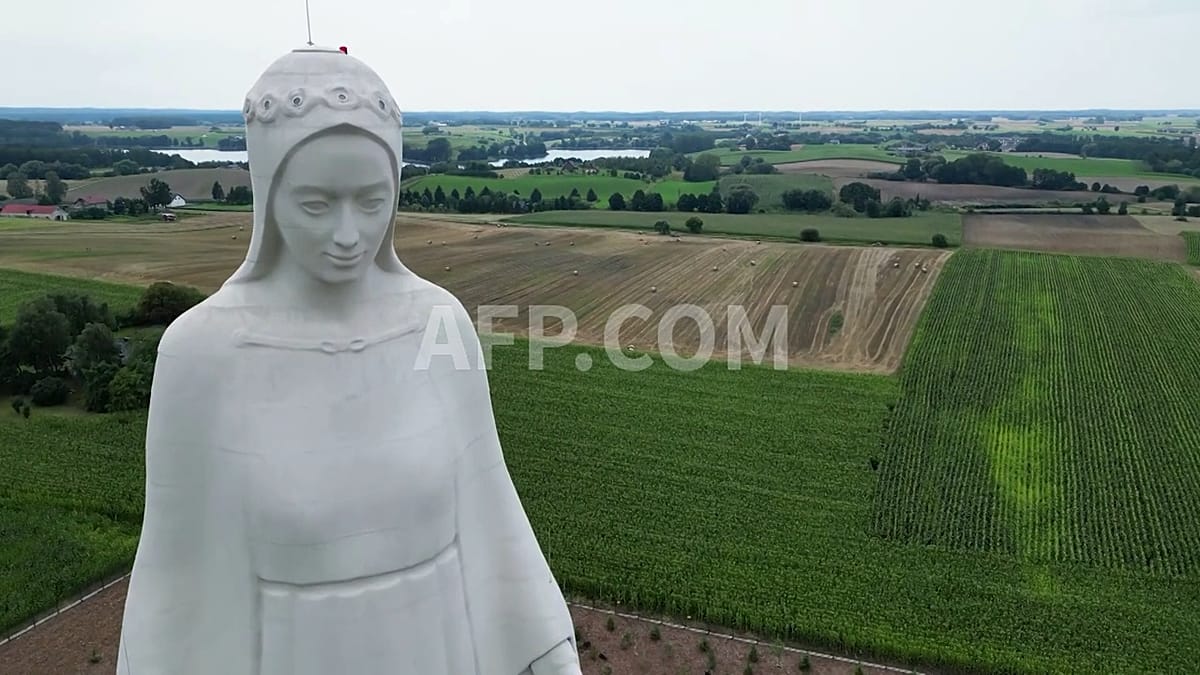 Poland's Konotopie unveils Europe's tallest Virgin Mary statue