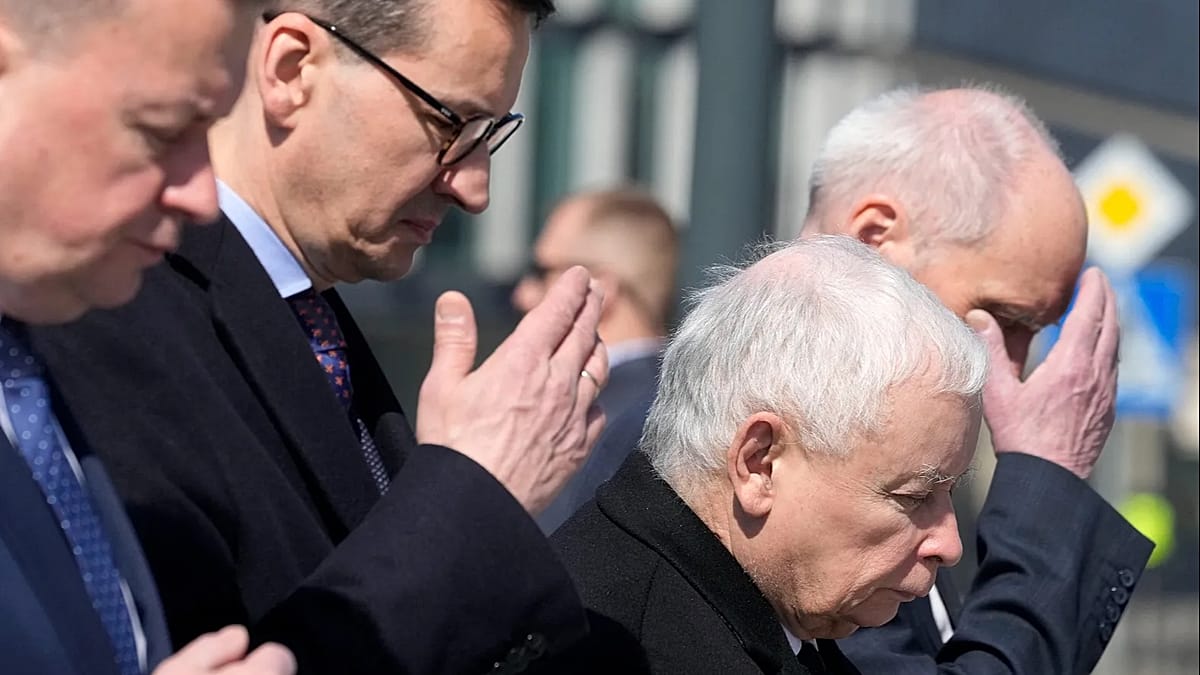 Poland's PiS Fractures as Kaczyński and Morawiecki Camps Split Ahead of 2027 Vote