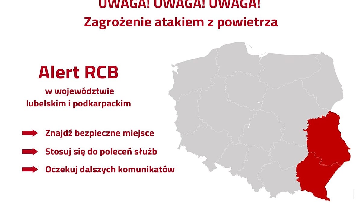 Poland scrambles jets as Russian strike near border triggers air raid alerts
